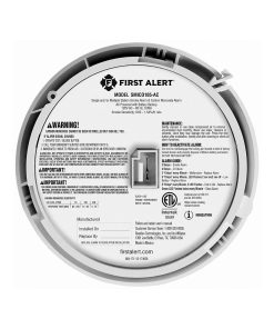 BRK First Alert SMICO105-AC (1046884) Hardwire Ionization Smoke and Carbon Monoxide Alarm with 10 Year Lithium Battery Backup (Replaces SC9120LBL) - Image 4