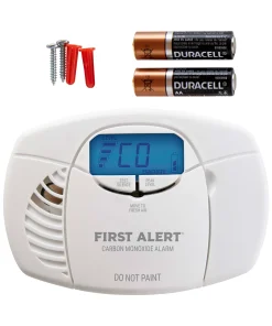 BRK First Alert CO7B01D Battery Operated Carbon Monoxide Alarm w/Digital Display - Image 4