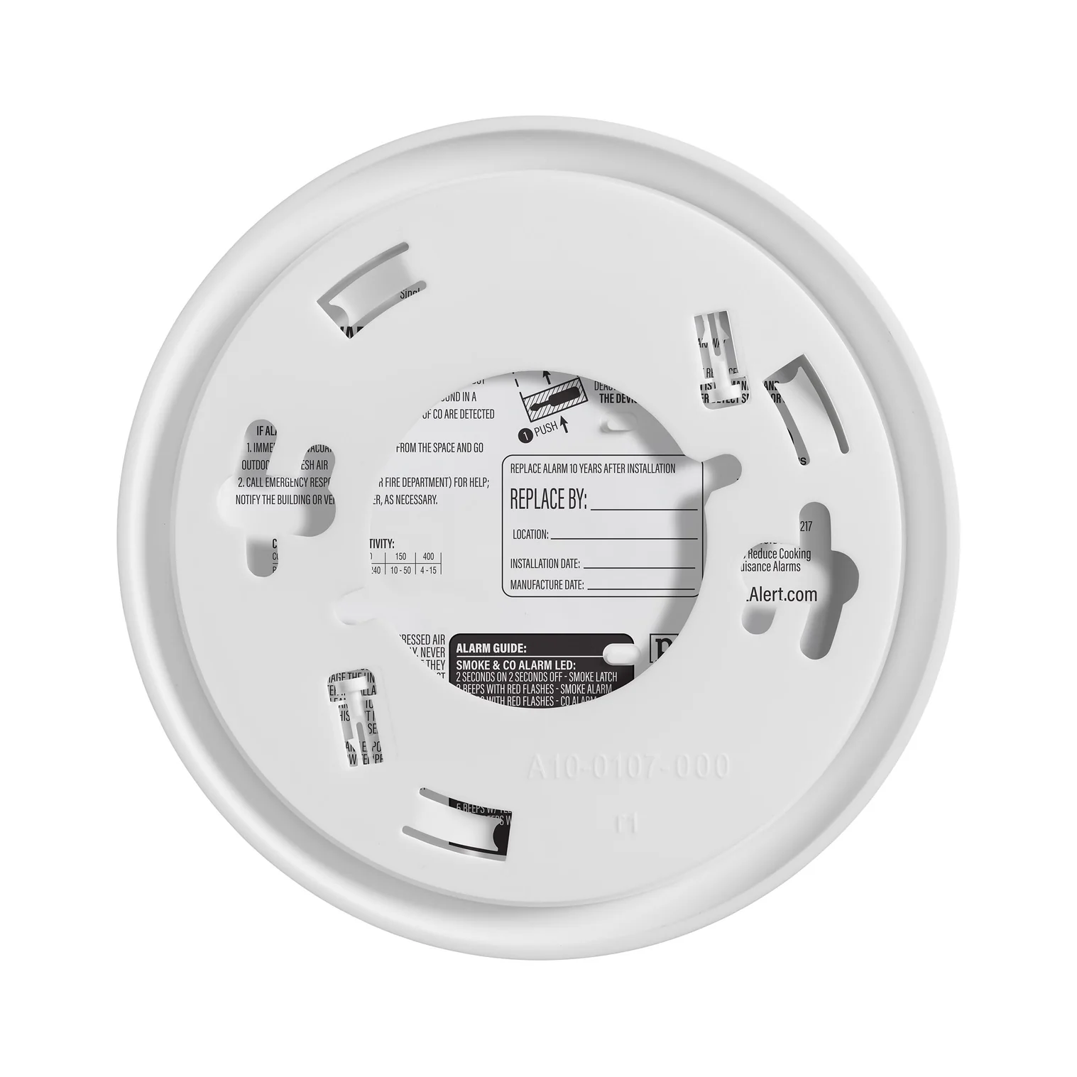 BRK First Alert SC610 10 Year Sealed Battery Smoke & CO Alarm - Image 9